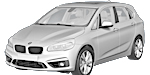 BMW F45 B282D Fault Code